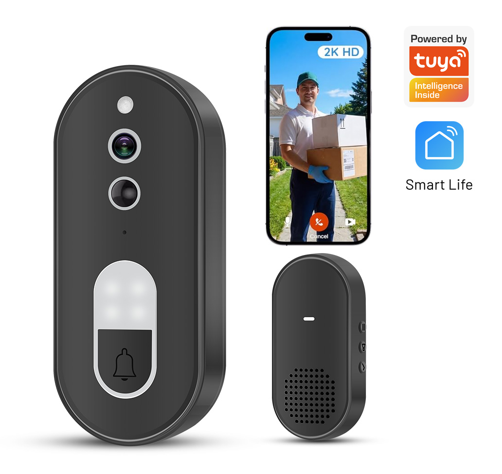 Smart Home Cctv - Беспроводной видеодомофон Tuya 1080P HD с