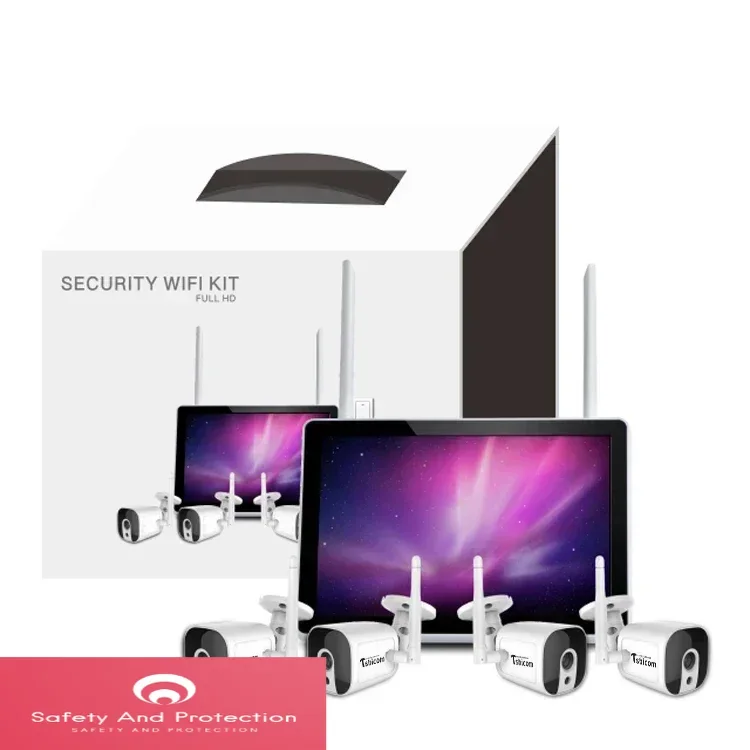 Smart Home Cctv - Комплект умной Wi-Fi системы видеонаблюдения TUYA