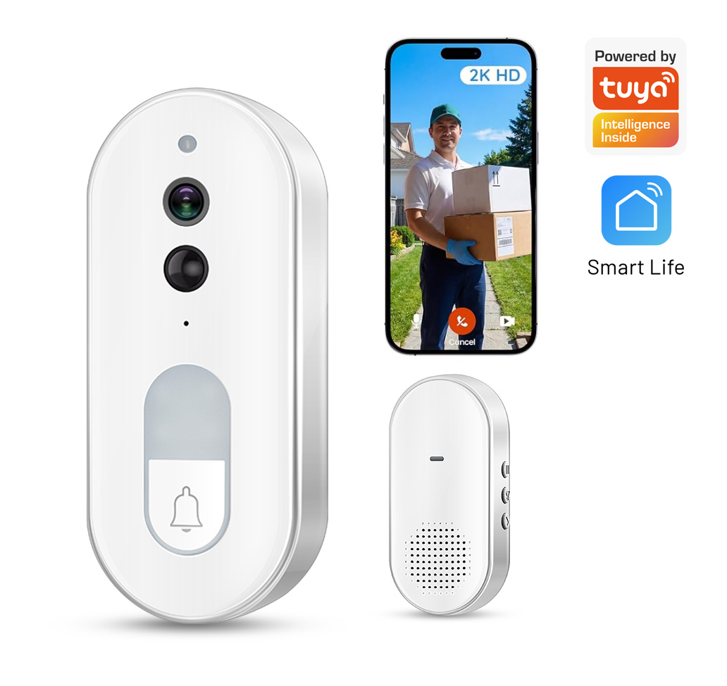 Smart Home Cctv - Умный видеодомофон Tuya, беспроводная уличная камера