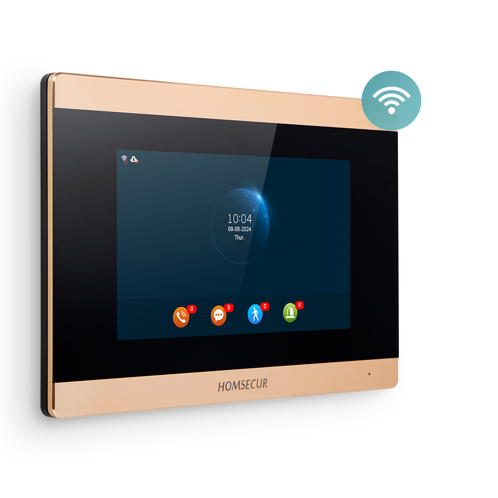 Video Doorbell - HOMSECUR BA15D-G Внутренний монитор для Wi-Fi