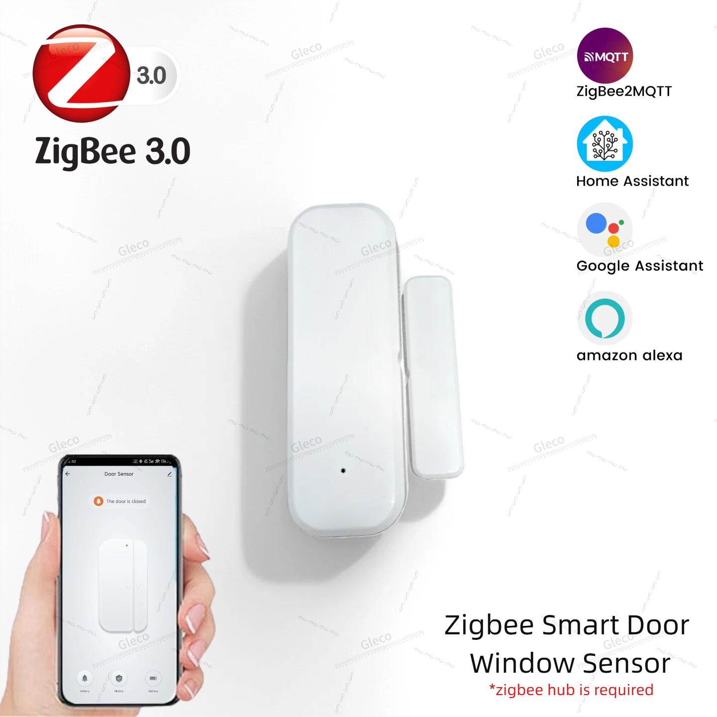 Smart Home Blog - Zigbee датчик окна, двери, магнитный датчик