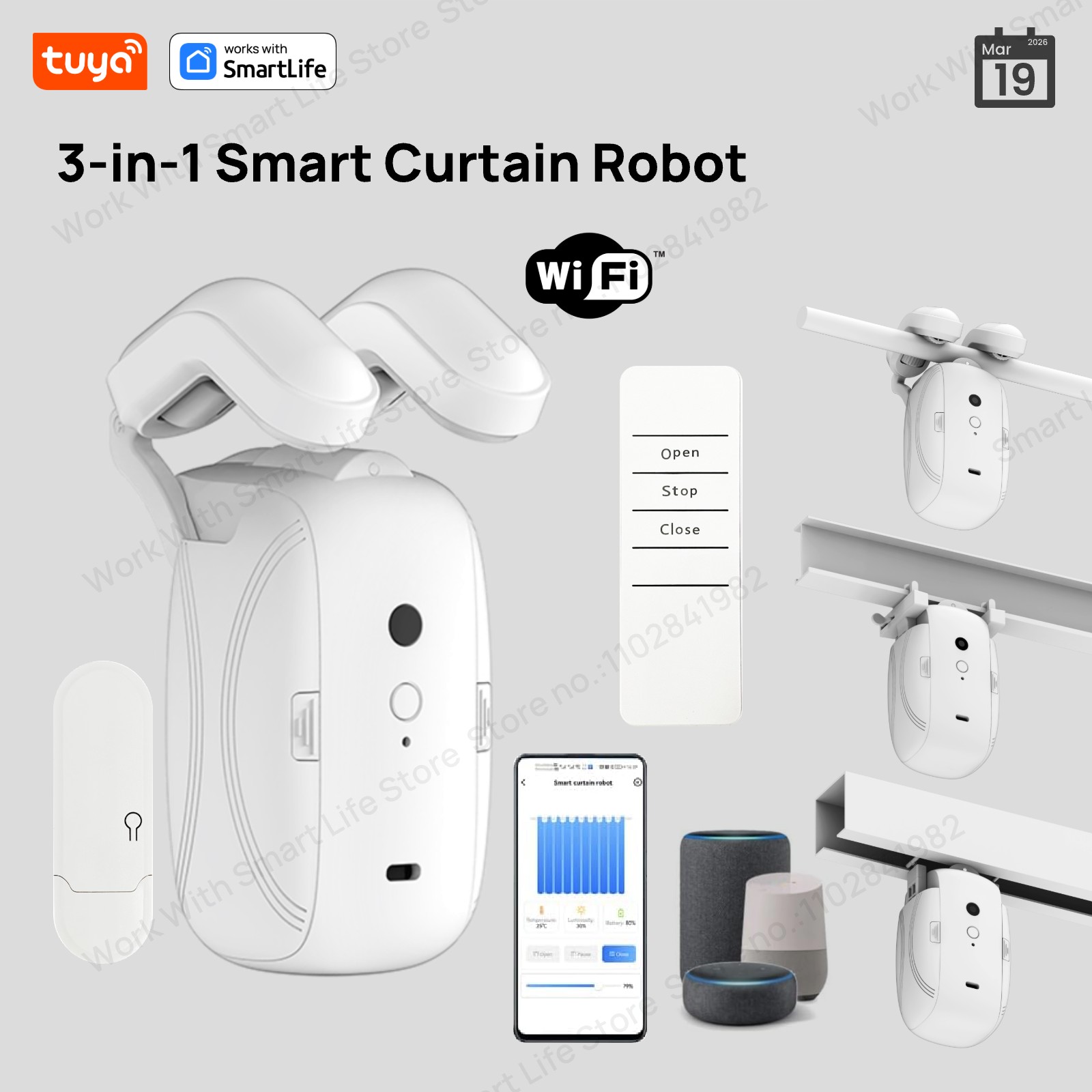 Smart Home Hub Ikea - 1/2 шт. Умный Wi-Fi робот для