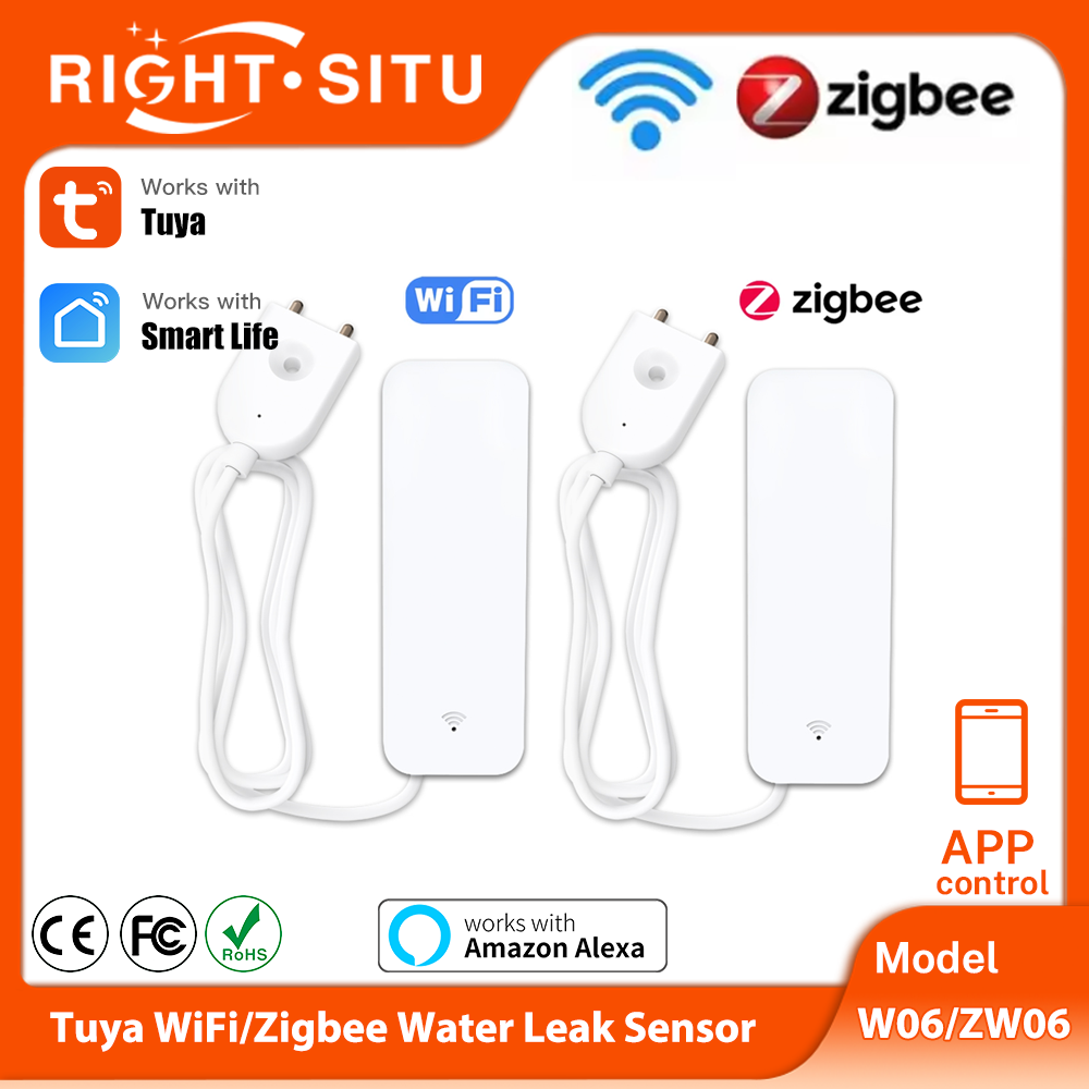 Smart Home Blog - Датчик воды Tuya Wi-Fi Zigbee, умный