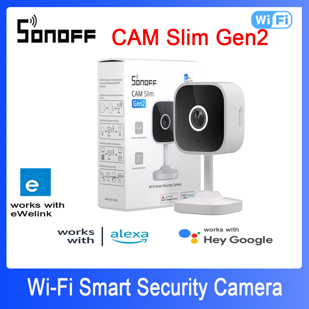 Smart Home Cctv - SONOFF CAM Slim Gen2 Wi-Fi умная