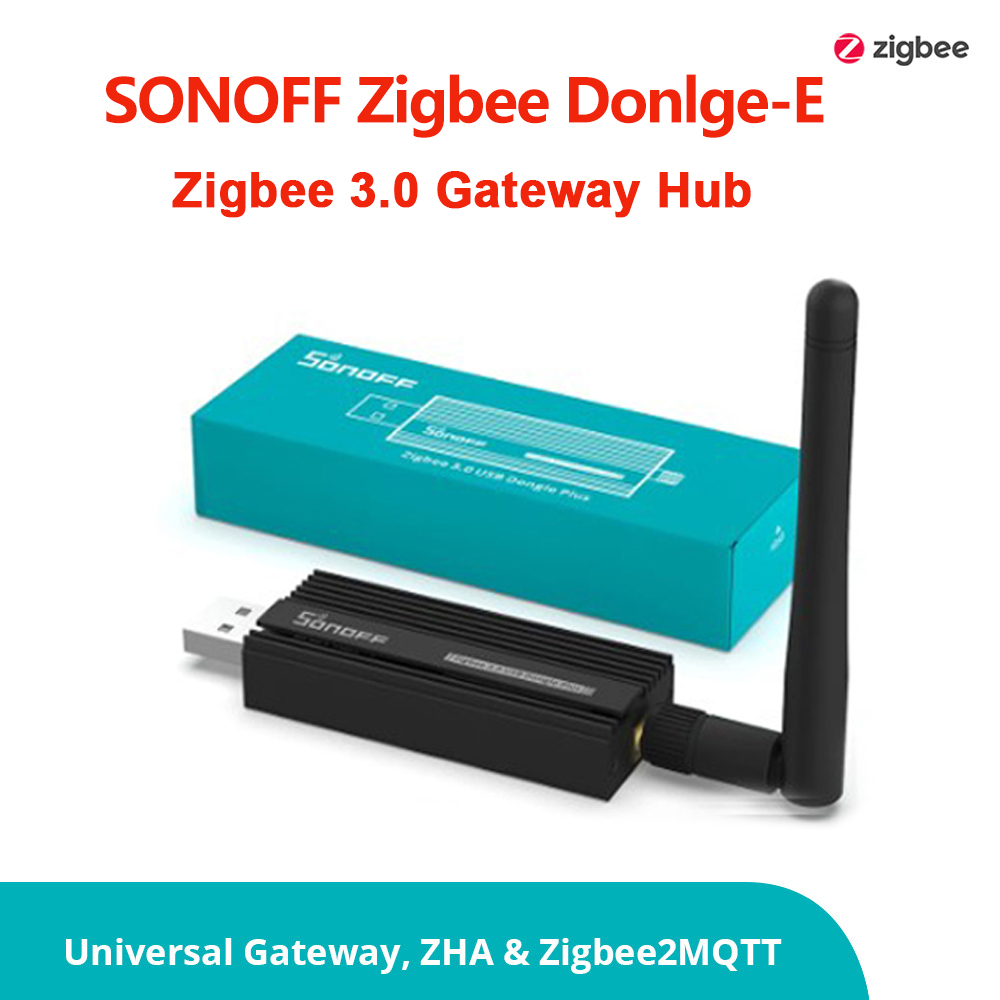 Smart Home Plus - SONOFF Zigbee 3.0 USB-адаптер Plus ZBDongle-E: