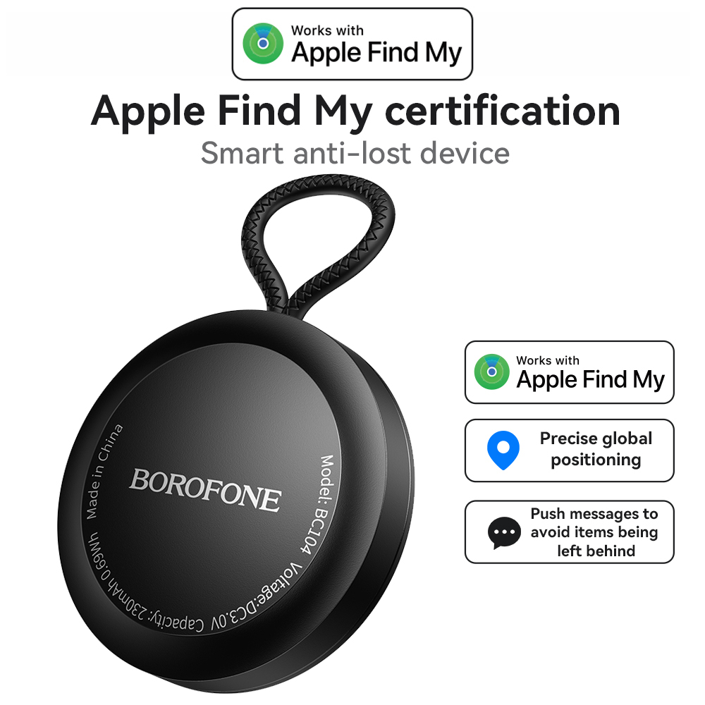 Smart Home Group - BOROFONE BC104 Bluetooth-трекер AirTag, совместимый с