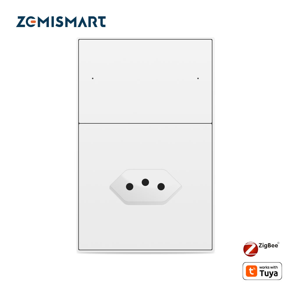 Smart Home Group - Zemismart Zigbee 10A Бразилия Розетка работает