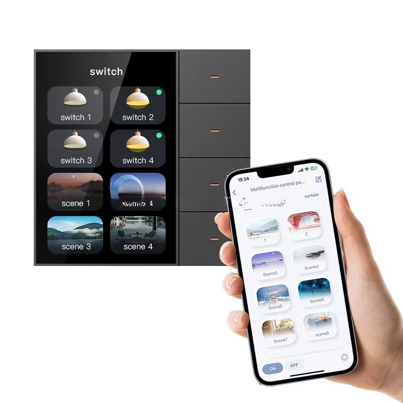 Smart Home Sistem - Умный сенсорный выключатель F3 Pro с