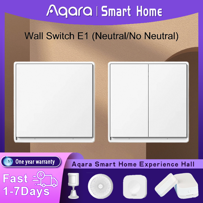 Smart Home Group - Оригинальный настенный переключатель Aqara E1, версия