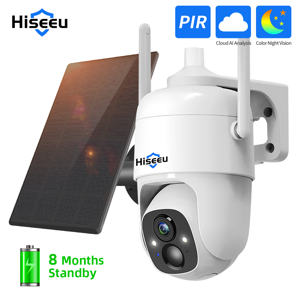 Smart Home Cctv - Беспроводная камера видеонаблюдения Hiseeu, 3 Мп