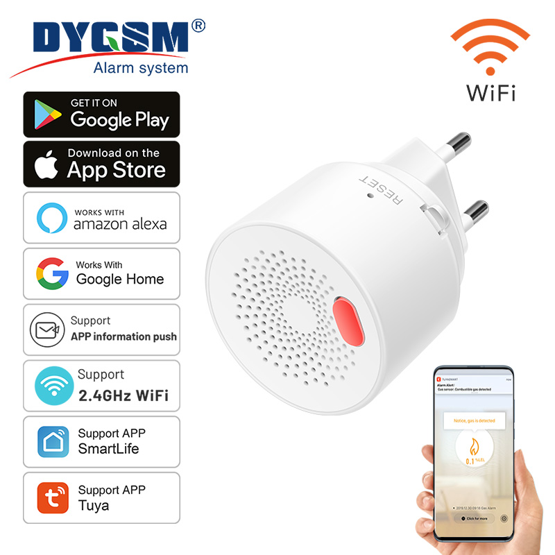Smart Home Blog - Датчик природного газа Tuya Smart Home