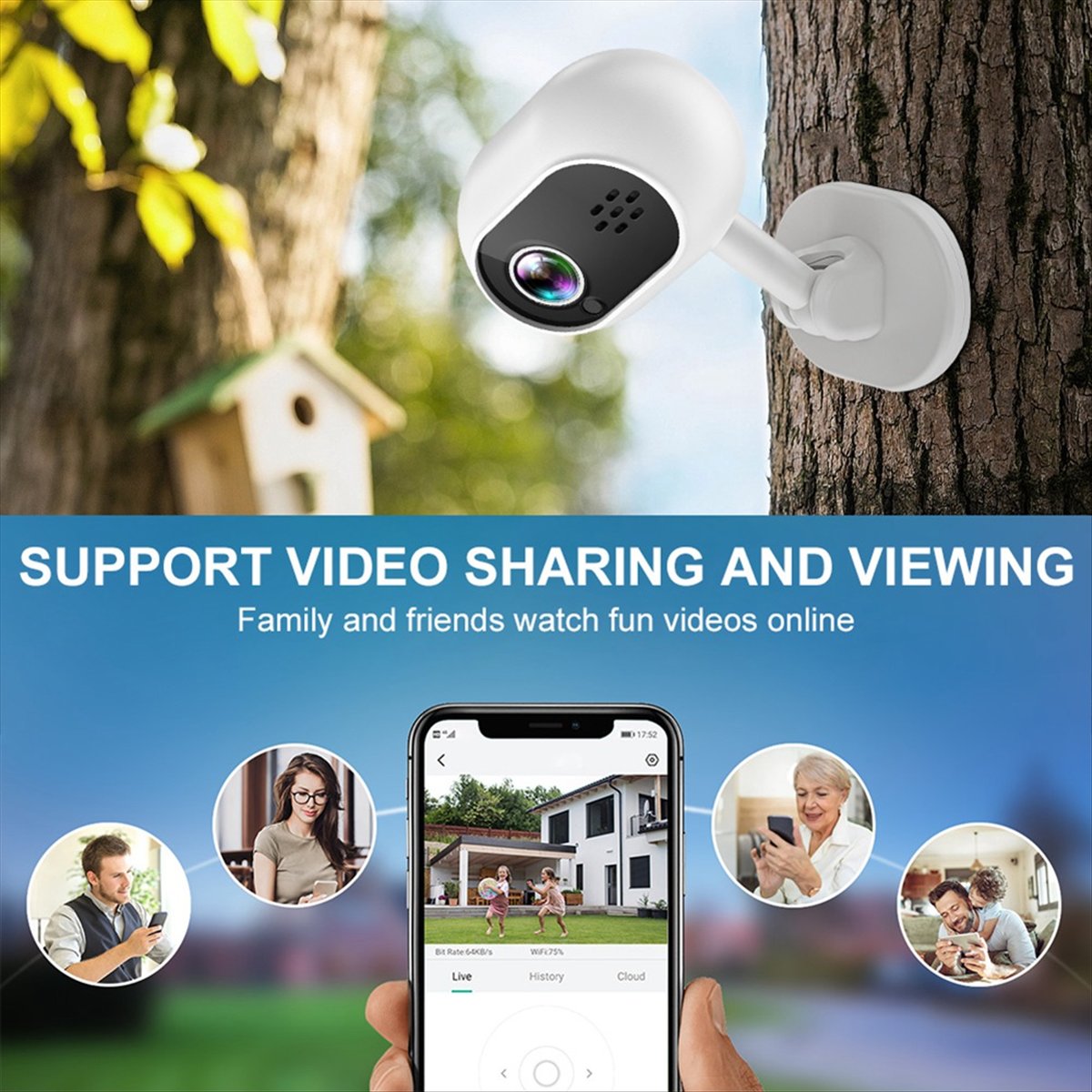 Беспроводная IP-камера A4 1080 – обзор и цена Smart Home Cctv