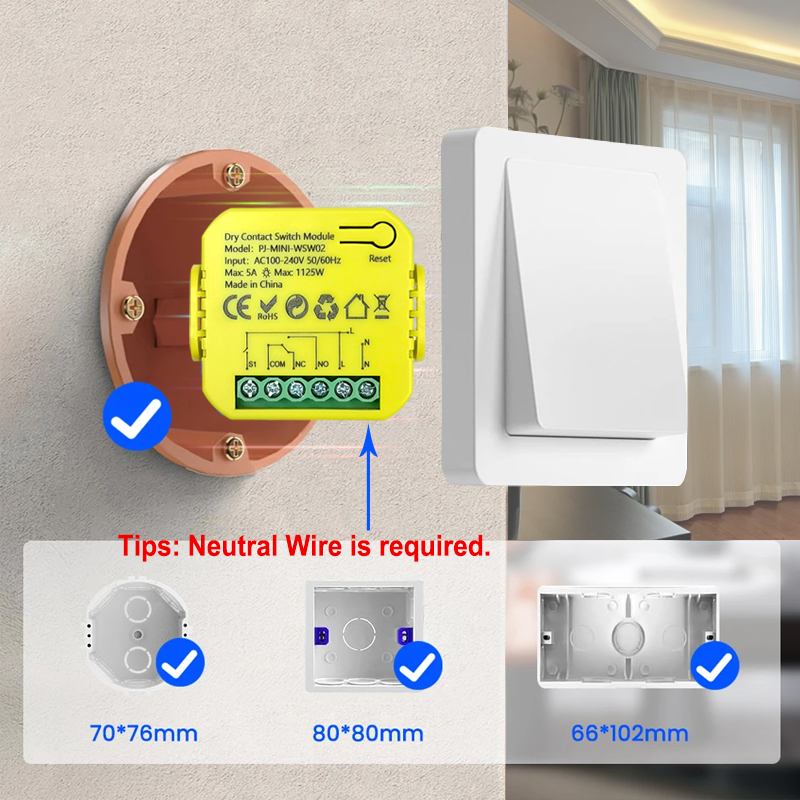 Tuya Smart ZigBee сухой контак – обзор и цена Smart Home Plus