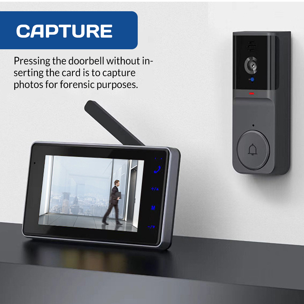 Беспроводной видеодомофон с HD – обзор и цена Smart Home Cctv