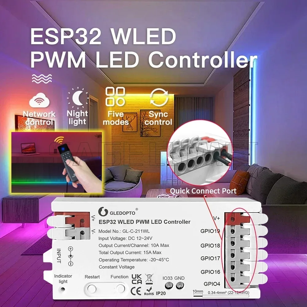Приложение GL-C-211WL/GL-RC-00 – обзор и цена Wifi Led Dimmer