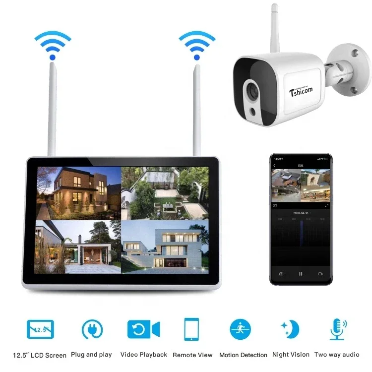 Комплект умной Wi-Fi системы в – обзор и цена Smart Home Cctv