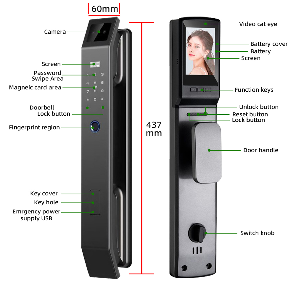 RAYKUBE DF14 Tuya WiFi 3D расп – обзор и цена Video Doorbell