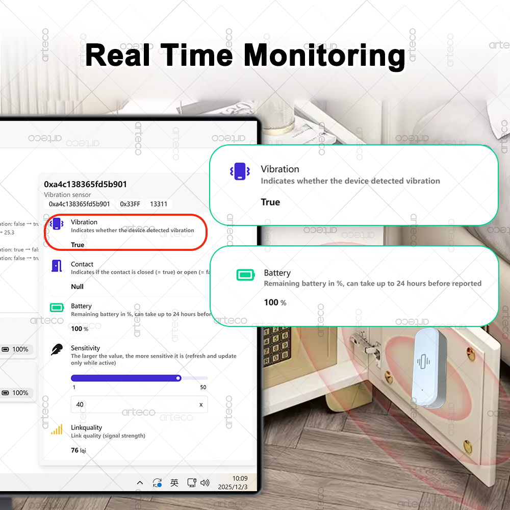 Умный датчик вибрации ZigBee 3 – обзор и цена Smart Home Blog