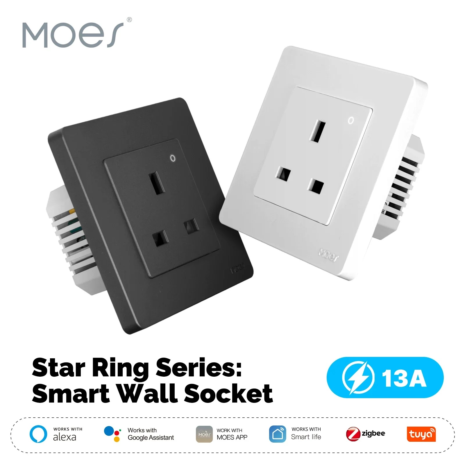 Умная розетка MOES Tuya ZigBee – обзор и цена Smart Home Energy App