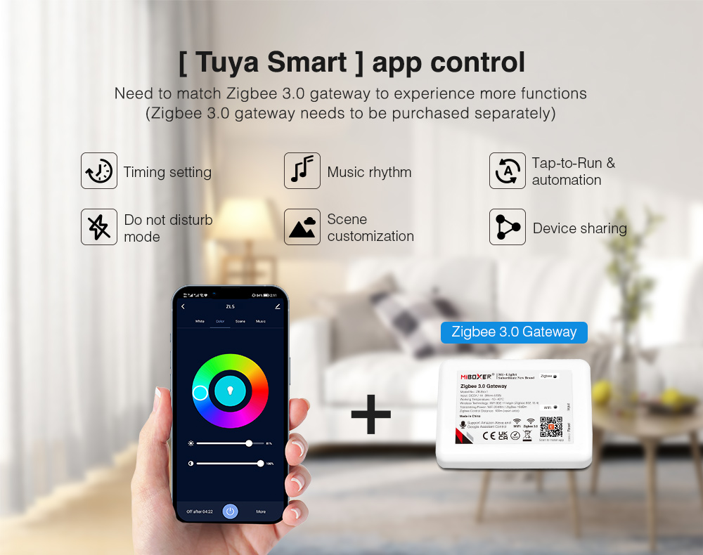 Светодиодный контроллер Miboxe – обзор и цена Wifi Led Dimmer