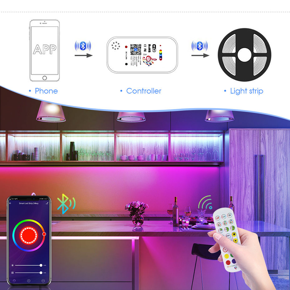 Умный светодиодный контроллер  – обзор и цена Wifi Led Dimmer