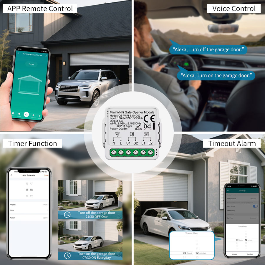 Умный контроллер открывания га – обзор и цена Smart Home Sistem