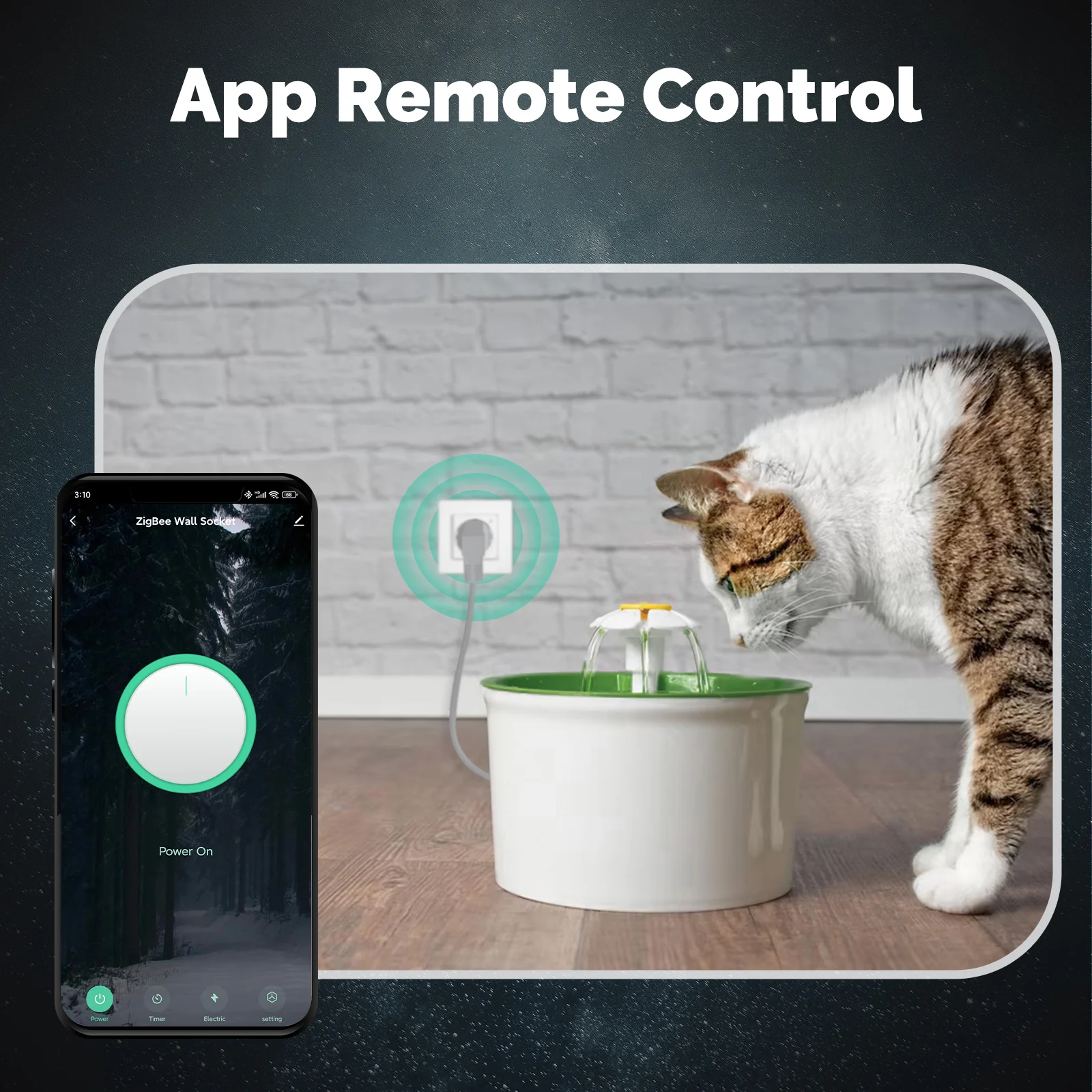 Настенная розетка MOES Tuya Zi – обзор и цена Smart Home Energy App