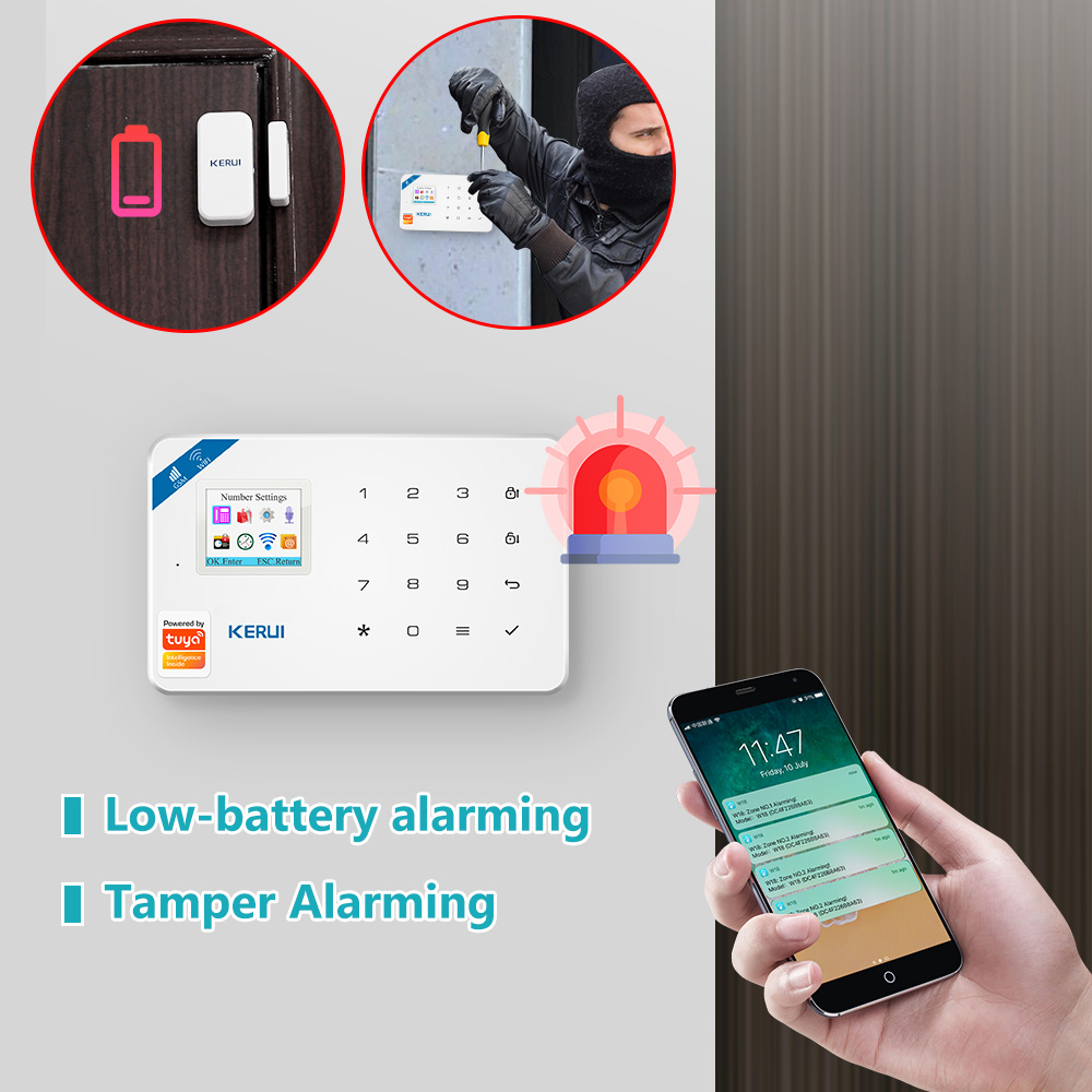 KERUI W181 Система сигнализаци – обзор и цена Smart Home Cctv
