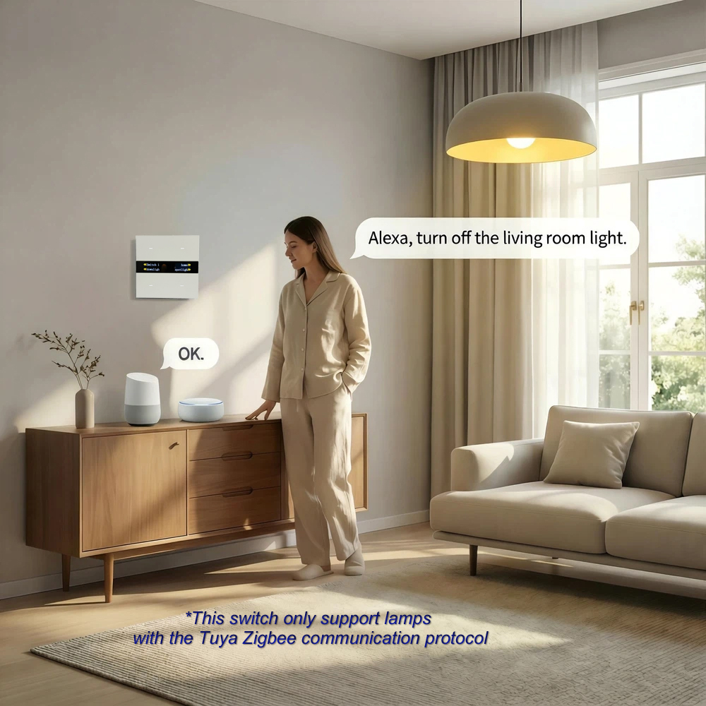 Умная панель выключателей M8 P – обзор и цена Smart Home Sistem