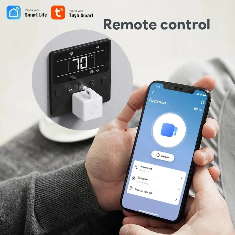 Умный робот-кнопкодавец Tuya Z – обзор и цена Smart Home Plus