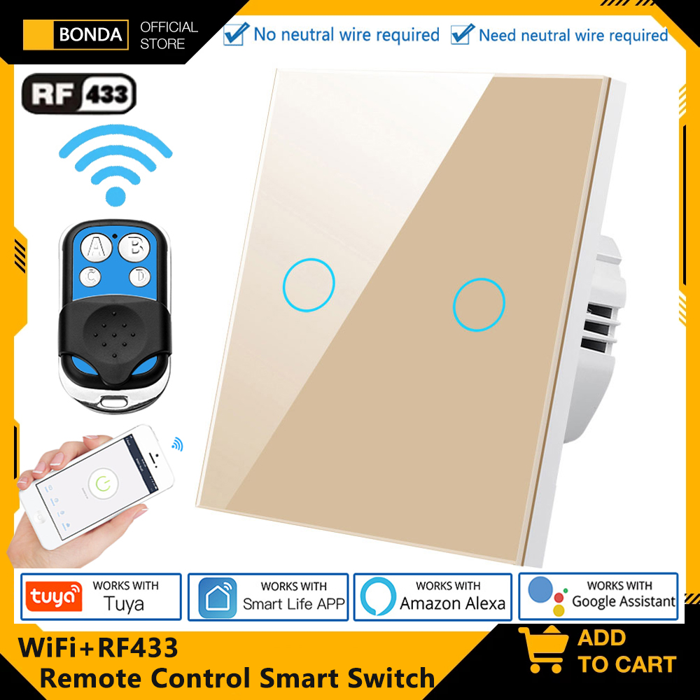 Tuya EU WiFi + RF433 Умный пул – обзор и цена Smart Home Sistem