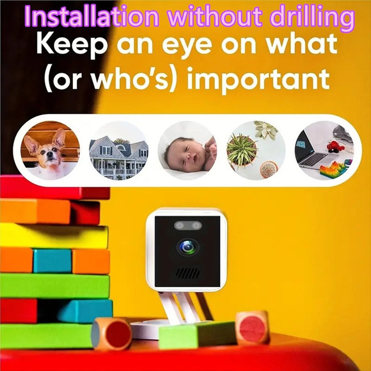 Беспроводная HD IP-камера A73T – обзор и цена Smart Home Outdoor Camera